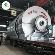 HUAYIN Waste Tyre Recycling To Oil, Tyre Pyrolysis Plant With Recycling Water Cooling System
